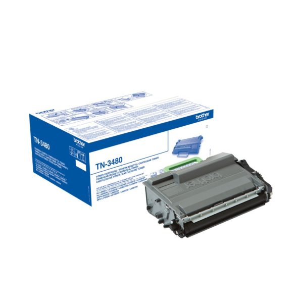 TONER BROTHER TN3480 DCP-L6600/HL-L5000/L510D/L5200/L6250/L6300 ORIGINAL NEGRO
