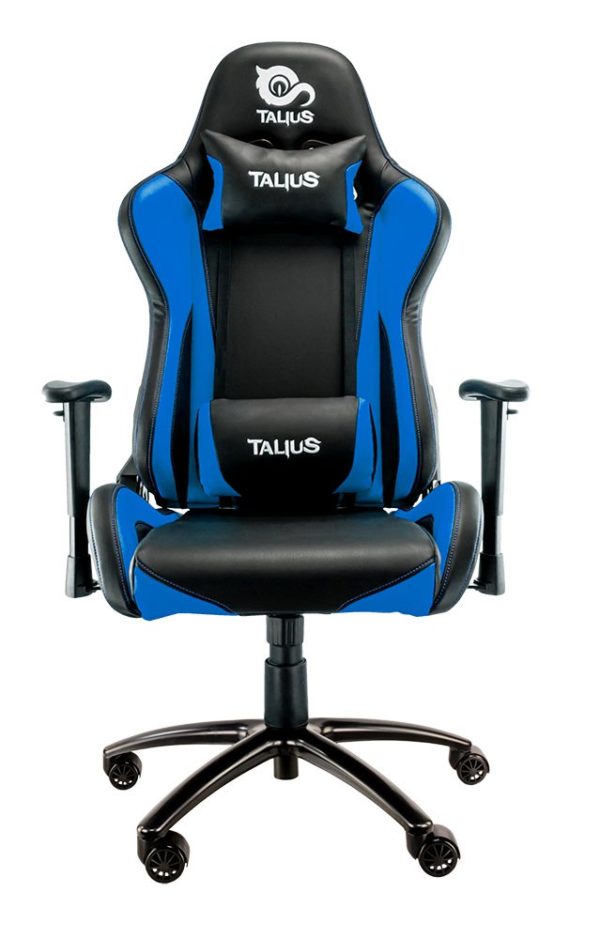 SILLA GAMING  TALIUS LIZARD V2 2D BASE METAL NYLON GAS CLASE4 NEGRA/AZUL