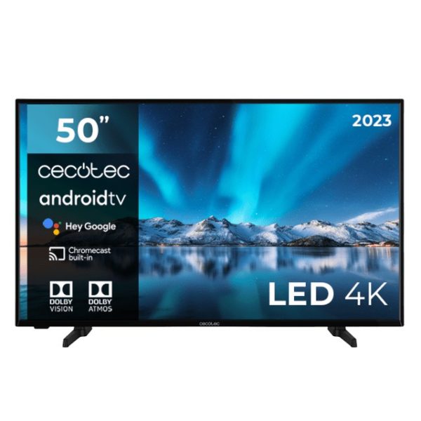 TV 50 LED CECOTEC 4K ANDROIDTV 11 ALU00050 2573