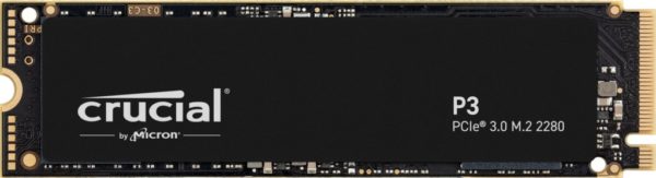 HD  SSD  500GB CRUCIAL M.2 2280 P3 PCIe 3.0 NVMe CT500P3SSD8