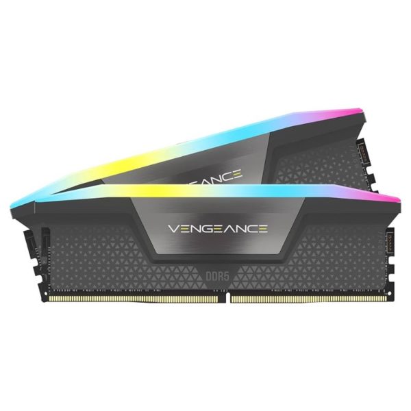MEMORIA KIT DDR5 32GB(2X16GB) PC5-44800 5600MHZ CORSAIR VENGEANCE NEGRA RGB AMD