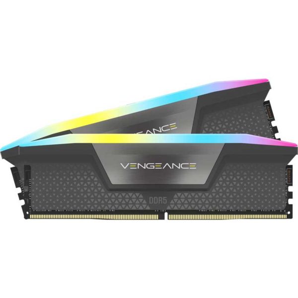 MEMORIA KIT DDR5 64GB(2X32GB) PC5-44800 6000MHZ CORSAIR VENGEANCE RGB CL30 AMD
