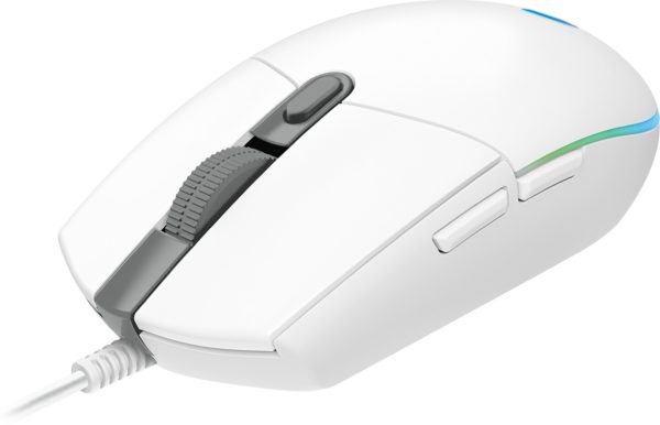 RATON LOGITECH USB GAMING G102 Lightsync BLANCO 910-005824