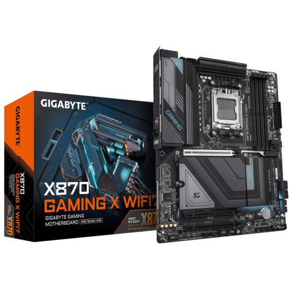 PB AMD SAM5 GIGABYTE X870 GAMING X WIFI7 4DRR5 HDMI PCIE5 SATA3 USB3.2 ATX