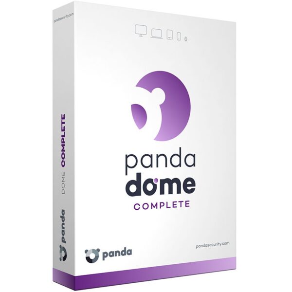 SOFTWARE ANTIVIRUS PANDA  DOME COMPLETE LICENCIAS ILIMITADAS 1 AÑO CAJA