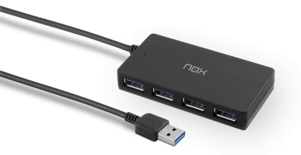 HUB USB NOX HUB ONE 3.0 USB PORTS HUB 4 PUERTOS EXTERNO NXLITEHUBONE