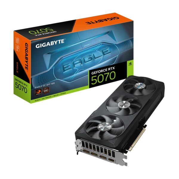 VGA PCI-EX NVIDIA GIGABYTE RTX5070 EAGLE OC SFF 12G GDDR7 PCIE HDMI 3DP 3VEN