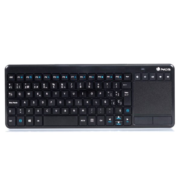 TECLADO NGS INALAMBRICO CON TOUCHPAD MULTIMEDIA TV WARRIOR