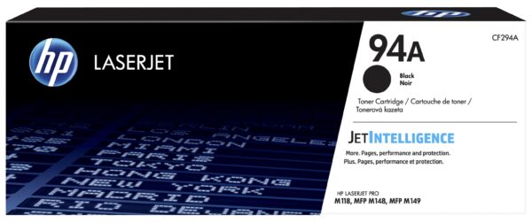 TONER HP 94A M118DW/M148DW/M148FDW ORI NEGRO CF294A