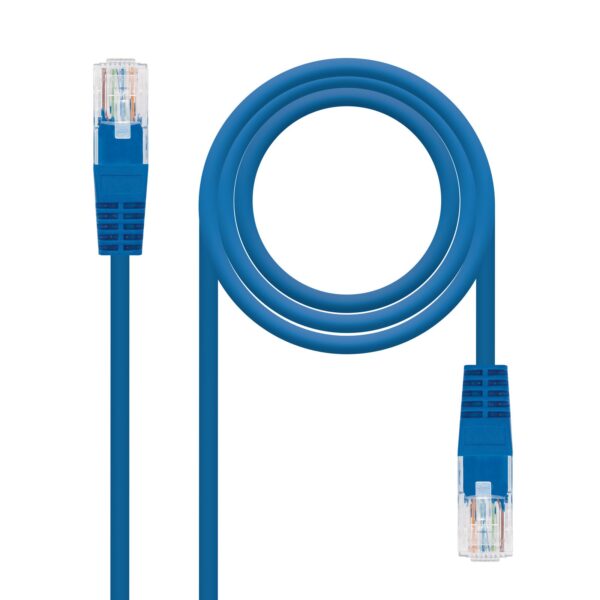 CABLE RED LATIGUILLO RJ45 CAT.6 UTP AWG24 AZUL 3.0 M NANOCABLE 10.20.0403-BL