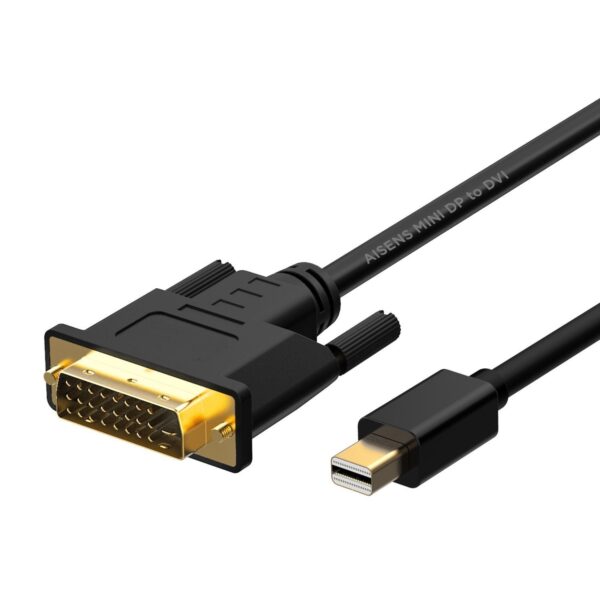 CABLE CONVERSOR MINI DISPLAYPORT MACHO A DVI MACHO. 2.0M  AISENS  A125-0363