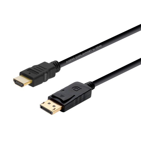 CABLE CONVERSOR DISPLAYPORT MACHO A HDMI MACHO. 2.0M  AISENS  A125-0364