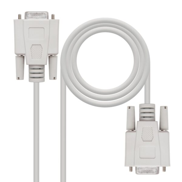 CABLE SERIE NULL MODEM DB9H-DB9H 1.8 M NANOCABLE 10.14.0602