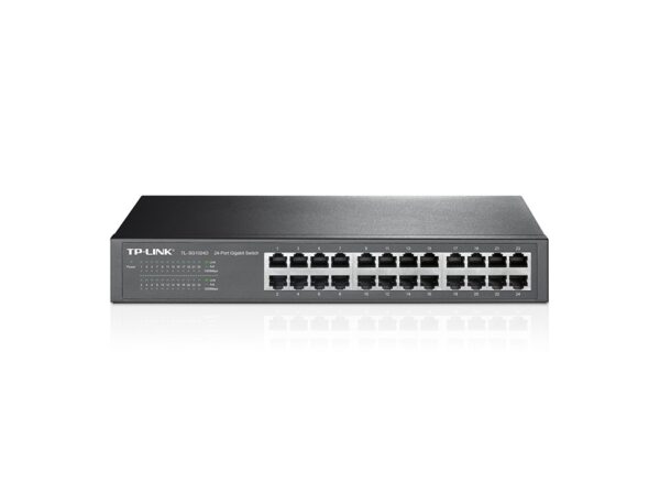 SWITCH TP-LINK 24P 10/100/1000 RACHMOUNT TL-SG1024D