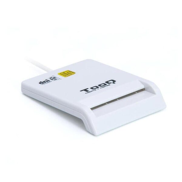 LECTOR TARJETA MEMORIA EXTERNO TOOQ DNIE USB 2.0 BLANCO TQR-210W