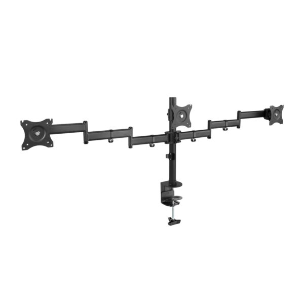 SOPORTE DE MESA MONITOR GIRA INCLI 3BRAZO 13-27 NEGRO TOOQ DB1327TN-B