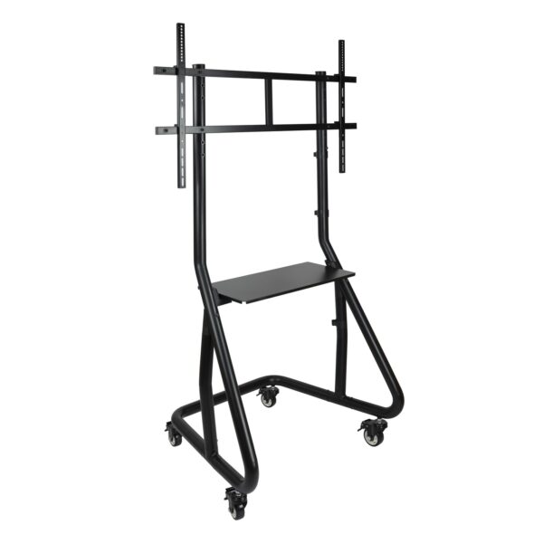 SOPORTE DE SUELO CON RUEDA/PATAS PANTALLA 60-105 NEGRO TOOQ FS20200M-B