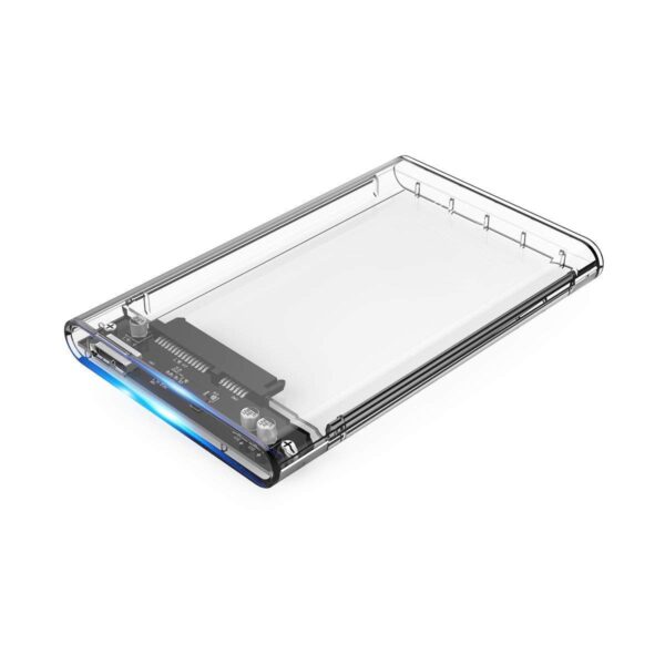 CAJA EXTERNA 2.5 COOLBOX SCT-2533 USB3.0 TRANSPARENTE COO-SCT-2533