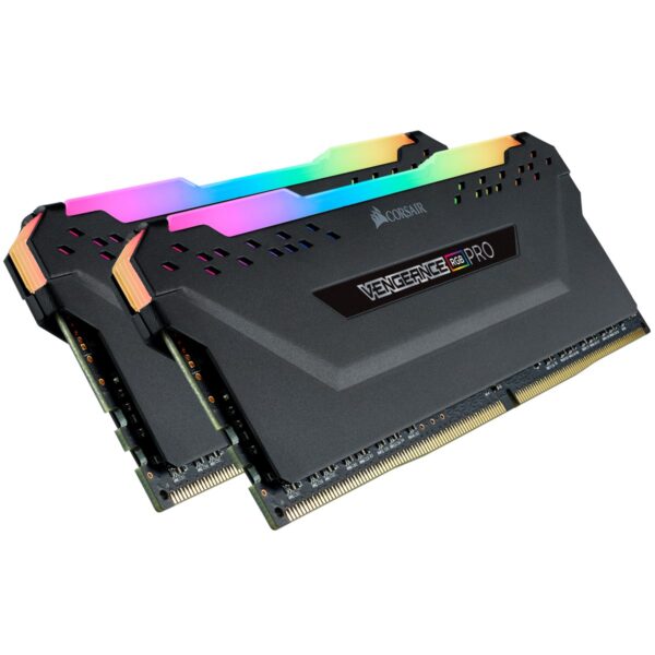 MEMORIA KIT DDR4  32GB(2X16GB) PC4-28800 3600MHZ CORSAIR VENGEANCE RGB PRO C18
