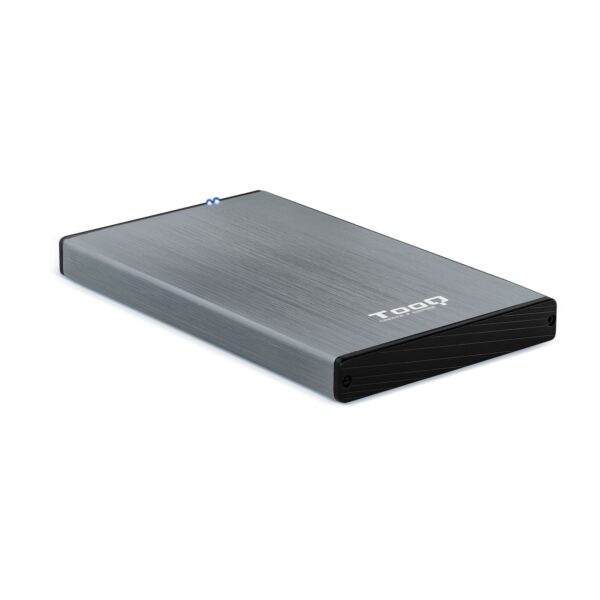 CAJA EXTERNA 2.5 TOOQ 95 MM SATA USB 3.0/3.1 GEN1 GRIS TOOQ TQE-2527G