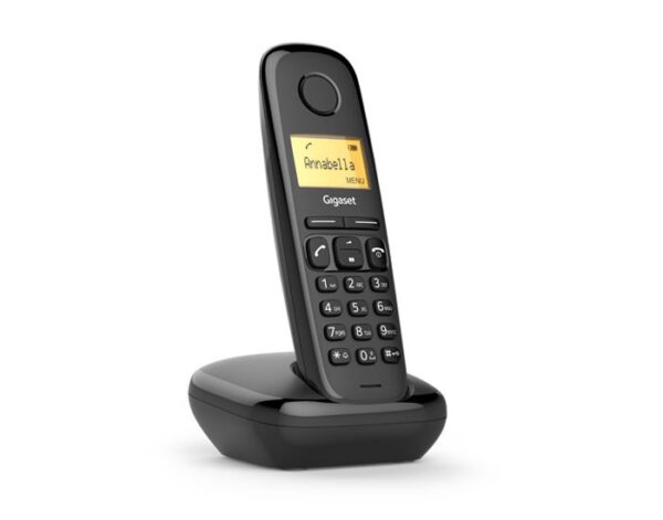 TELEFONO FIJO INALAMBRICO GIGASET A170 MONO NEGRO S30852-H2802-D201