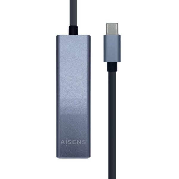 CONVERSOR USB 3.1 GEN1  USB-C ETHERNET GIGAB 3USB 3.0 15CM AISENS A109-0396