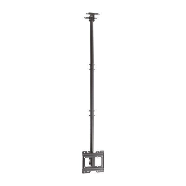SOPORTE TV MONITOR AISENS TECHO GIRA INCL EXTEN 50KG 23-43 NEGRO CT43TSE-053