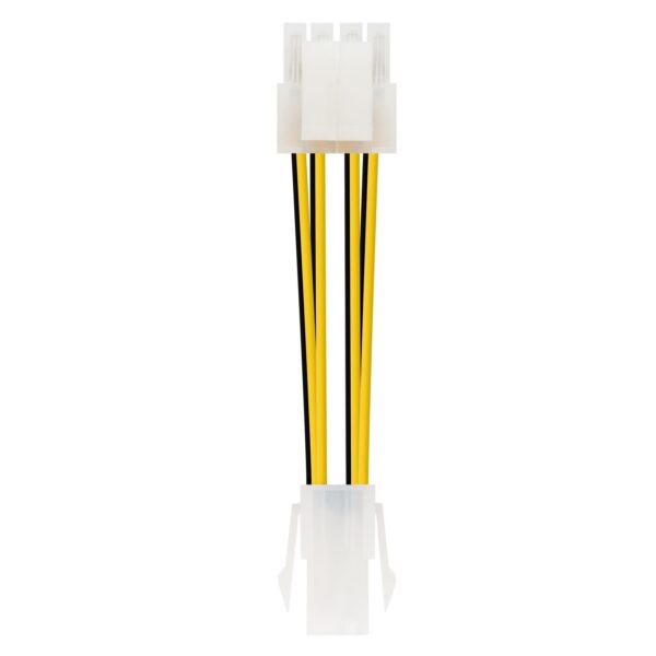 CABLE ALIM. 4PINH-4+4PINM 15CM NANOCABLE 10.19.1401