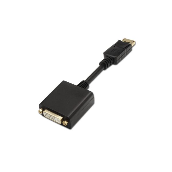 CONVERSOR DISPLAYPORT A DVI SINGLE LINK DPM-DVIH 15CM AISENS A125-0133