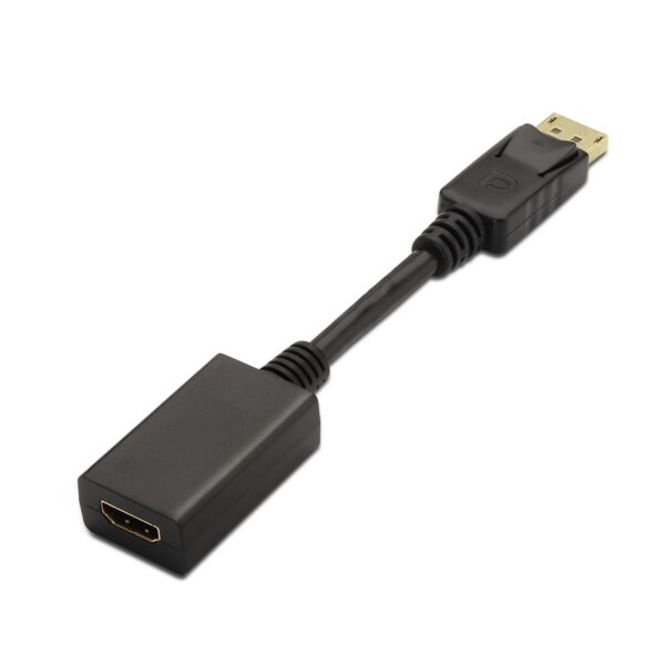 CONVERSOR DISPLAYPORT A HDMI DPM-HDMI AH NEGRO 15CM AISENS A125-0134