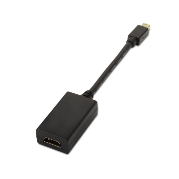 CONVERSOR MINI DP A HDMI MDPM-HDMI AH NEGRO 15CM AISENS A125-0137