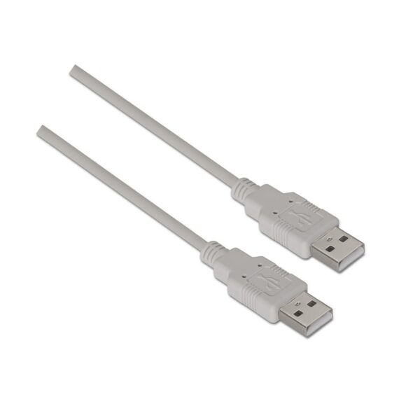 CABLE USB 2.0 TIPO AM-AM BEIGE 1.0M AISENS A101-0021