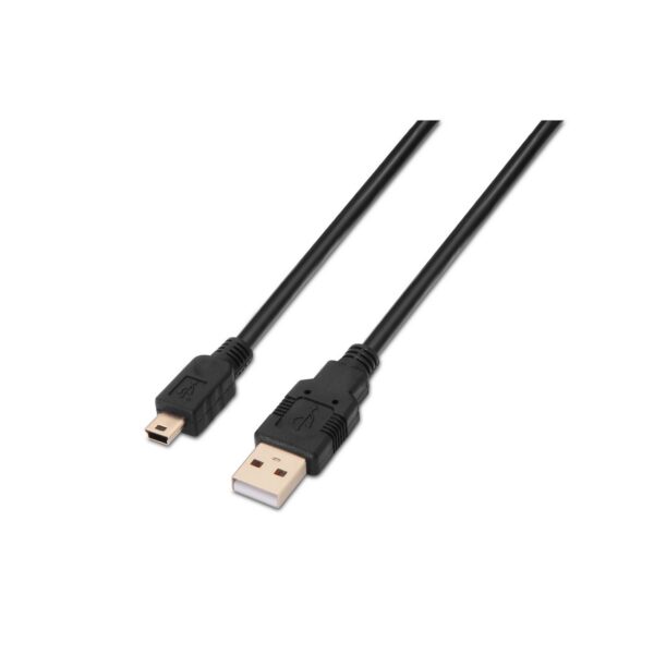 CABLE USB 2.0 TIPO AM-MINI BM NEGRO 3.0M AISENS A101-0026