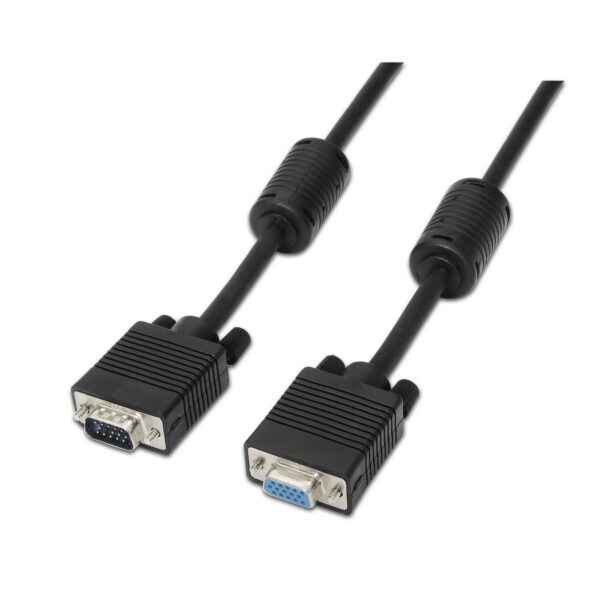 CABLE SVGA FERRITA HDB15M-HDB15H NEGRO 1.8M AISENS A113-0078