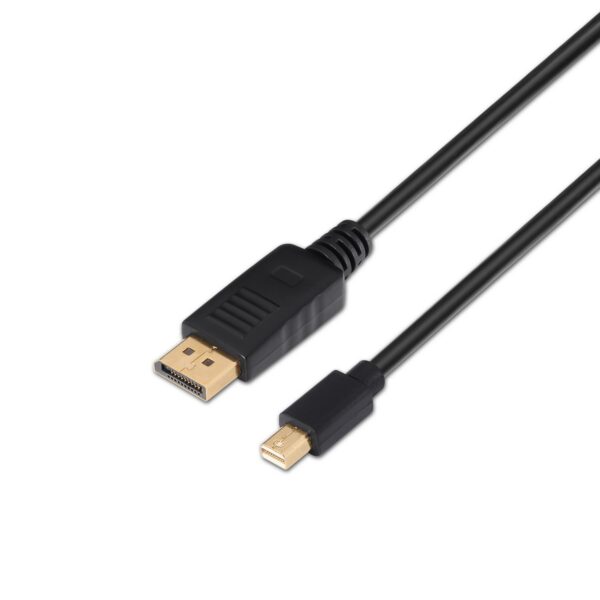 CABLE MINI DP A DISPLAYPORT V1.2 4K 60HZ MDPM-DPM 3.0M AISENS A124-0132
