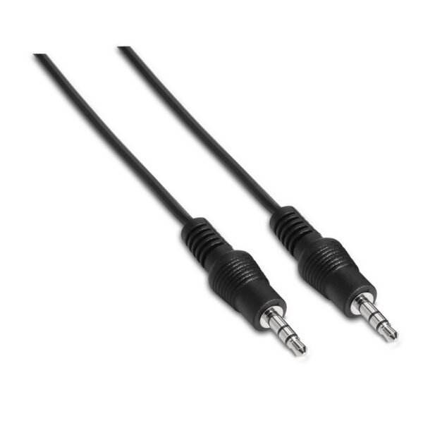 CABLE AUDIO ESTEREO JACK 3.5M-JACK 3.5M NEGRO 3.0M AISENS A128-0143