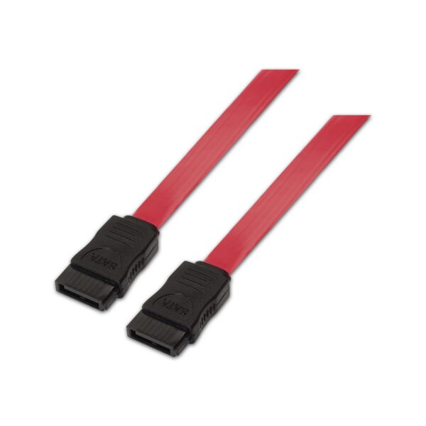 CABLE SATA III DATOS 6G DATOS ROJO 0.5M AISENS A130-0153