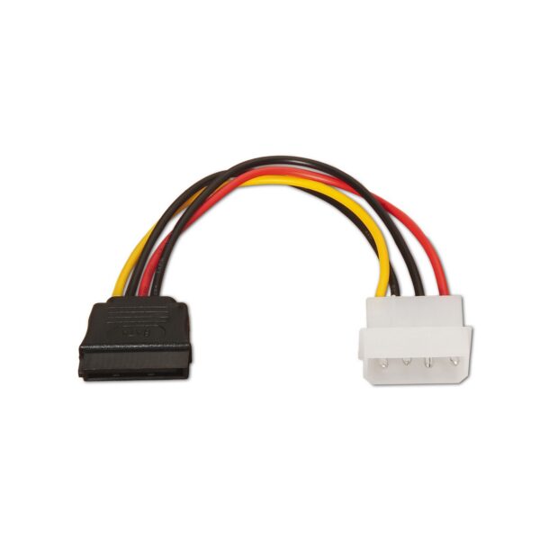 CABLE SATA ALIMENTACION MOLEX 4PIN M-SATAH 16CM AISENS A131-0158