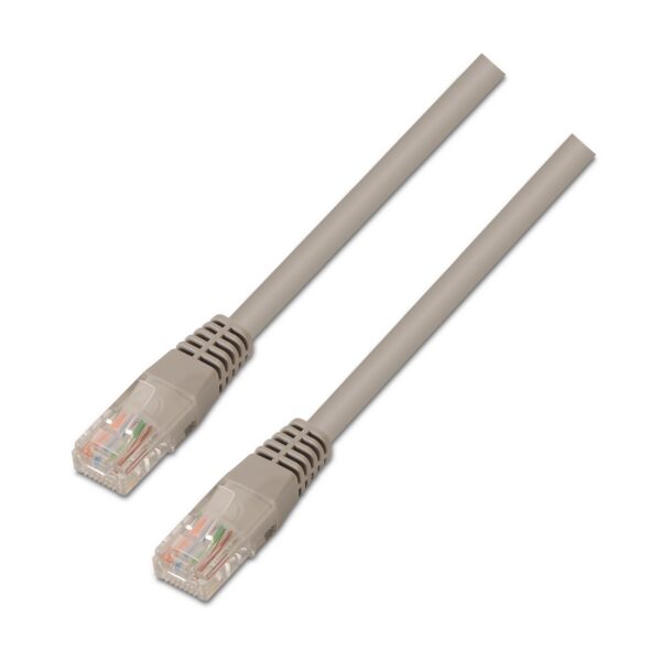 CABLE RED LATIGUILLO RJ45 CAT.5E UTP AWG24 GRIS 30CM AISENS A133-0175