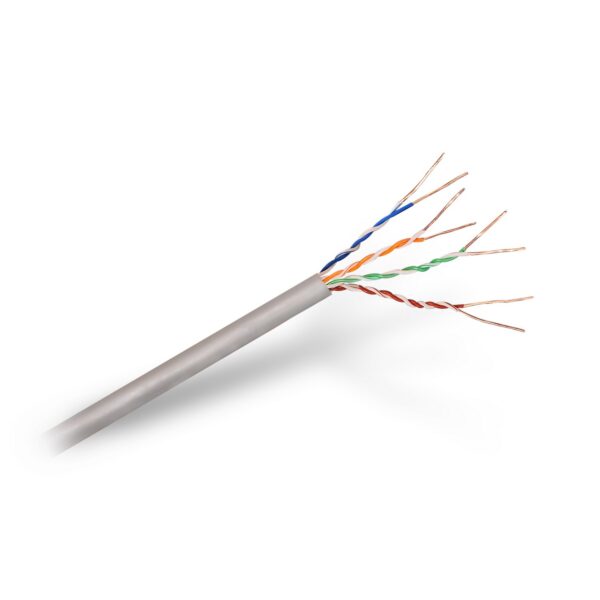 CABLE RED RJ45 CAT.5E UTP RIGIDO AWG24 GRIS 305M AISENS A133-0209