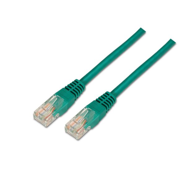 CABLE RED LATIGUILLO RJ45 CAT.6 UTP AWG24 VERDE 0.5M AISENS A135-0245