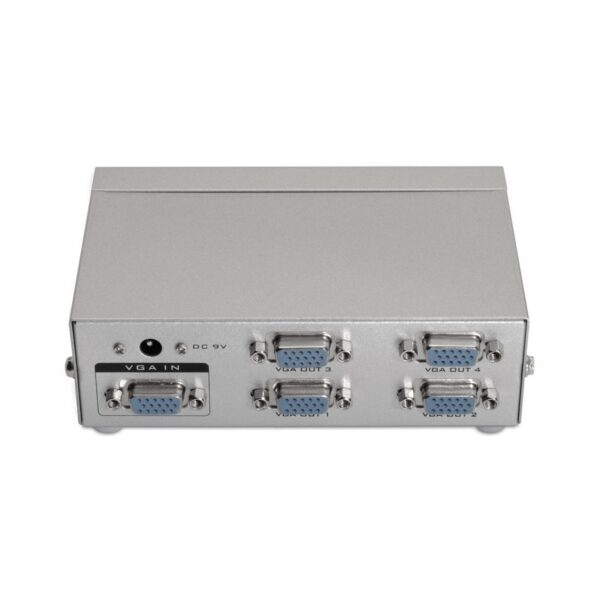 DUPLICADOR PARA 4 MONITORES SVGA CON ALIMENTACION AISENS A116-0085