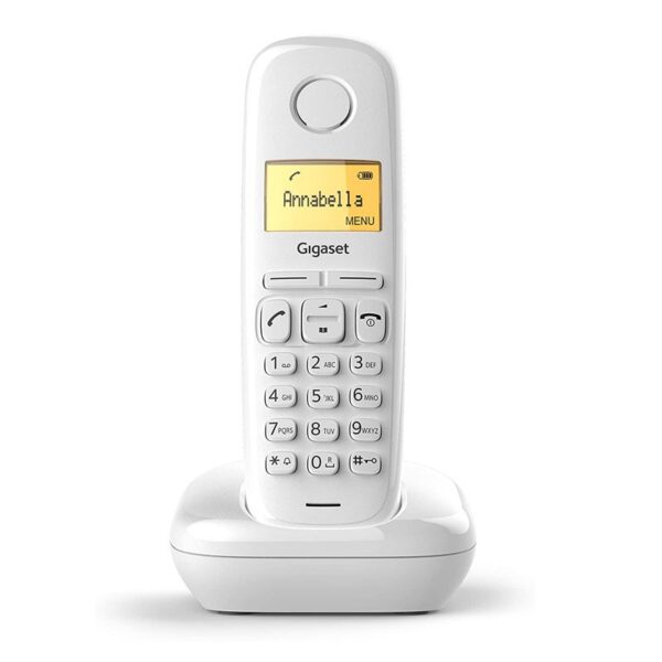 TELEFONO FIJO INALAMBRICO GIGASET A170 MONO BLANCO S30852-H2802-D202