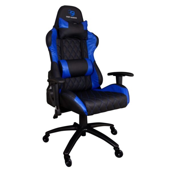 SILLA GAMING  COOLBOX DEEPCOMMAND II AZUL-NEGRO COO-DGMOB03