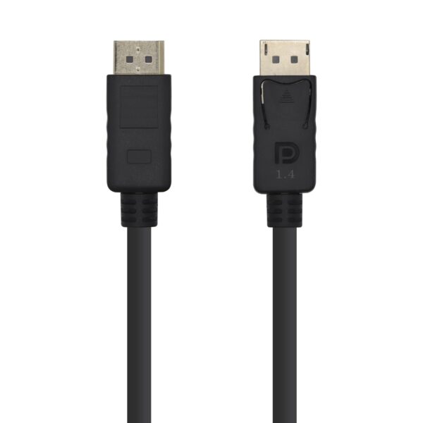 CABLE DISPLAYPORT V1.4 8K 60HZ DPM-DPM NEGRO 2.0M AISENS A149-0390