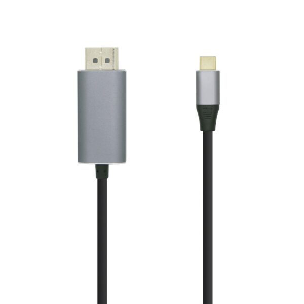 CABLE CONVERSOR USB-C M A DISPLAYPORT 4K 60HZ M NEGRO 1.8M AISENS A109-0395
