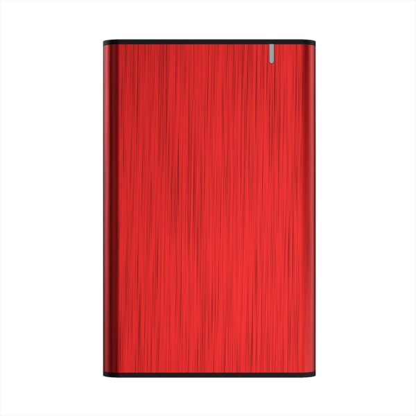 CAJA EXTERNA 2.5 9.5MM SATA A USB 3.0 3.1 GEN1 ROJA AISENS ASE-2525RED