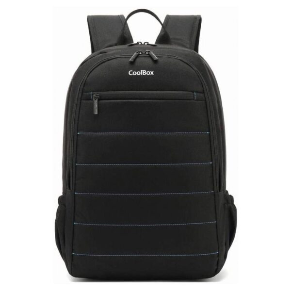 BOLSA MOCHILA PORTATIL 15.6 COOLBOX NEGRO IMPERMEABLE COO-BAG15-2N