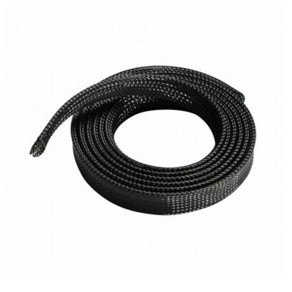 ORGANIZADOR DE CABLE POLIeSTER 20MM NEGRO 1.0M AISENS A151-0405