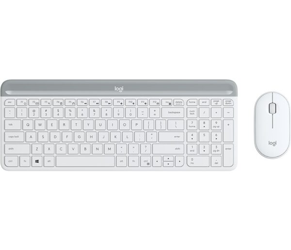 TECLADO LOGITECH INALAMBRICO KIT T+R MK470 SLIM COMBO USB/INAL BLANCO 920-009199